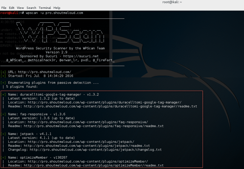 WPScan WPScan