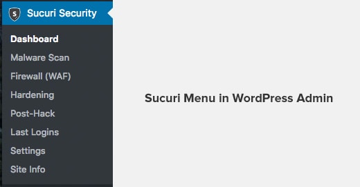 Sucuri Menu