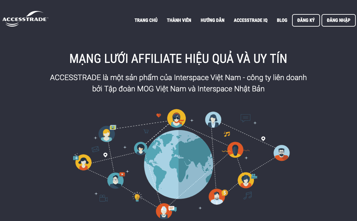 Accesstrade là Affiliate Network chuyên về CPA tại Việt Nam.